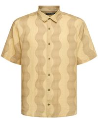 Frescobol Carioca - Camisa de lino estampada - Lyst