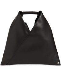 MM6 by Maison Martin Margiela - Mn Japanese Faux Leather Top Handle Bag - Lyst