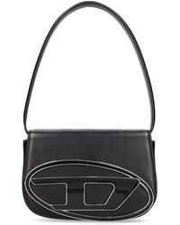 DIESEL - 1Dr Leather Shoulder Bag - Lyst