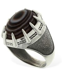 Cantini Mc Firenze Ovaler Ring "tibetan" - Mettallic