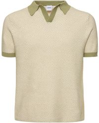Aspesi - Cotton Knit Regular Fit S/s Polo - Lyst