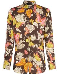 DSquared² - Butterfly Printed Shirt - Lyst