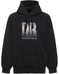 Doublet - Hoodie Aus Baumwolle Mit Logo "db" - Lyst