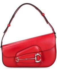 Gucci - Small Horsebit 1955 Leather Shoulder Bag - Lyst