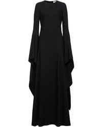 Gabriela Hearst - Sigrud Long Sleeve Wool Blend Dress - Lyst