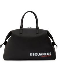 DSquared² - Bob Leather Logo Duffle Bag - Lyst