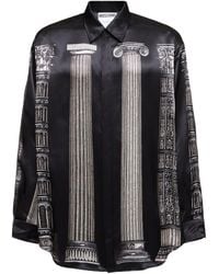 Moschino - Hemd Mit Säulenmotiv - Lyst