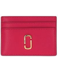 Marc Jacobs - Leather Card Holder - Lyst