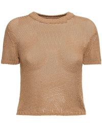 AYA MUSE - Top atele in misto cotone - Lyst