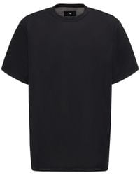 Y-3 - T-shirt in cotone premium - Lyst