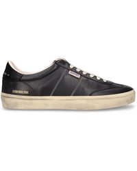 Golden Goose - 20Mm Soul Star Leather Sneakers - Lyst