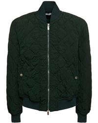 Burberry - Quilted Nylon Bomber Jacket - Lyst