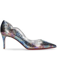Christian Louboutin - Damen 70Mm Hohe Pumps Aus Leder „Hot Chick“ - Lyst