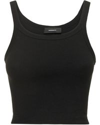 Wardrobe NYC - Hb Stretch Cotton Ribbed Tank Top - Lyst