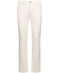 Brioni - Meribel Stretch Cotton Denim Jeans - Lyst