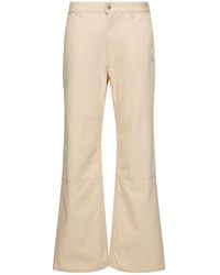 Acne Studios - Hose Aus Baumwollcanvas "palma" - Lyst