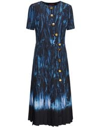 Altuzarra - Bedrucktes Midikleid Myrtle - Lyst