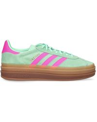 adidas - Gazelle Bold "pulse Mint Pink" Sneakers - Lyst