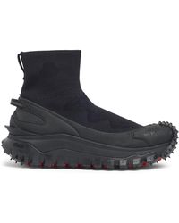 Moncler - Sneakers trailgrip knit in nylon 45mm - Lyst
