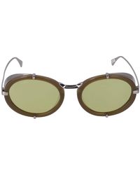 Max Mara - Selma Round Metal Sunglasses - Lyst