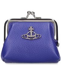 Vivienne Westwood - Mini Grained Leather Coin Purse - Lyst