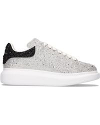 Alexander McQueen - 45mm Embellished Leather Sneakers .5 - Lyst