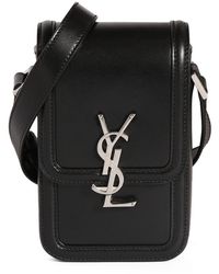 Saint Laurent - Solferino Leather Mini Bag - Lyst