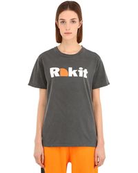 ROKIT The Climber Cotton Jersey T-shirt - Black