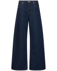 RE/DONE - Mid Rise Palazzo Jeans - Lyst