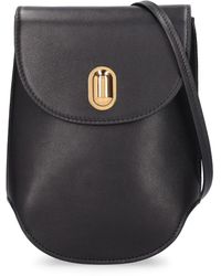 SAVETTE - Tondo Pouch Leather Shoulder Bag - Lyst