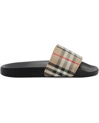 Burberry Flat sandals for Women | Christmas Sale up to 46% off | Lyst