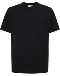 Jil Sander - Camiseta de algodón jersey - Lyst