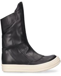 Rick Owens - Quilted Leather Boots - Lyst