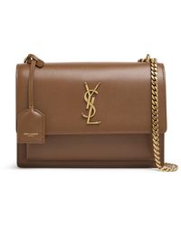 Ysl sunset bag leather strap hotsell
