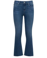 Damen Bekleidung Jeans Capri-Jeans und cropped Jeans PAIGE ANKLE-JEANS MIT GERADEM BEIN SARAH in Schwarz 