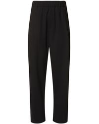 Laneus - Hose Aus Leichter Wollmischung - Lyst