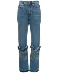 Y. Project - Jeans rectos de algodón de denim - Lyst