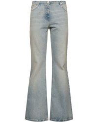 Courreges - Relaxed Denim Bootcut Pants - Lyst