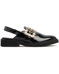 Roger Vivier - Viv Rangers Strass レザーミュール 30mm - Lyst