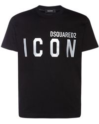 DSquared² T-shirts and Polos Black - Schwarz