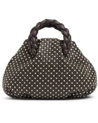Hereu - Bombon Woven Leather Top Handle Bag - Lyst