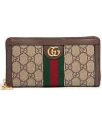 Gucci - Diy Ophidia GG Zip Around Wallet - Lyst