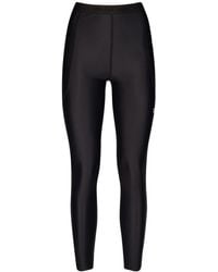Balenciaga Stretch leggings in Black | Lyst