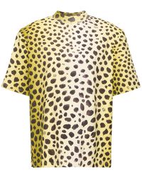 The Attico - T-shirt kilie in jersey di cotone stampato - Lyst