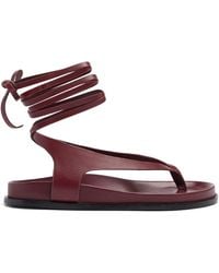 A.Emery - 10mm Shel Leather Sandals - Lyst
