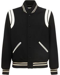 Saint Laurent Cotton Jacket - Black