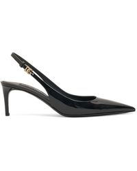 Dolce & Gabbana - Zapatos de tacón destalonados de charol 60mm - Lyst