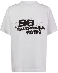 Balenciaga - Cotton T-Shirt - Lyst