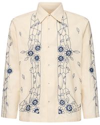 HARAGO - Floral シャツ - Lyst