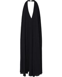 Jacquemus - Donna Vestito Lungo La Robe Norma Con Scollo Sul Retro - Lyst